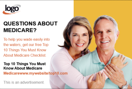 Medicare Direct Mail Postcard