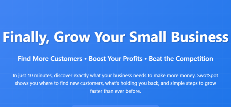 SwotSpot.ai | Small Business Growth Tool