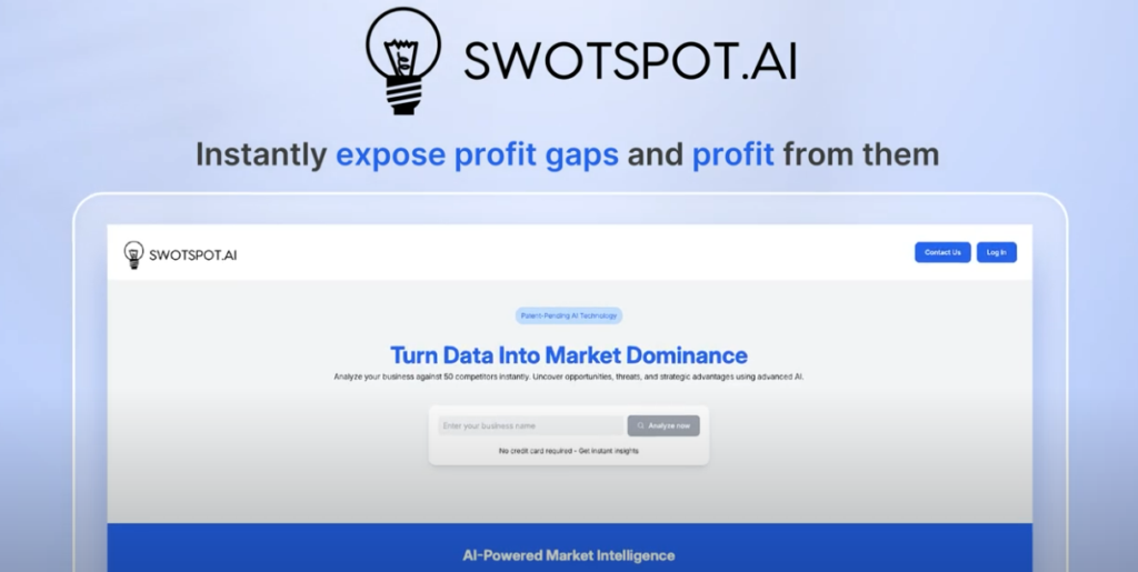 SwotSpot.ai | Small Business Growth Tool